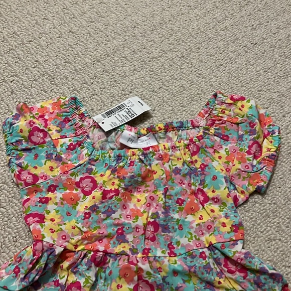 NWT - Floral Tiered Dress. The Children’s Place - Size 12-18 months. - Picture 2 of 6